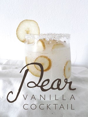 Pear Vanilla Cocktail